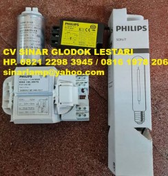 Komponen Lampu PJU SON-T 150W Balast BSNE Ignitor dan Capasitor